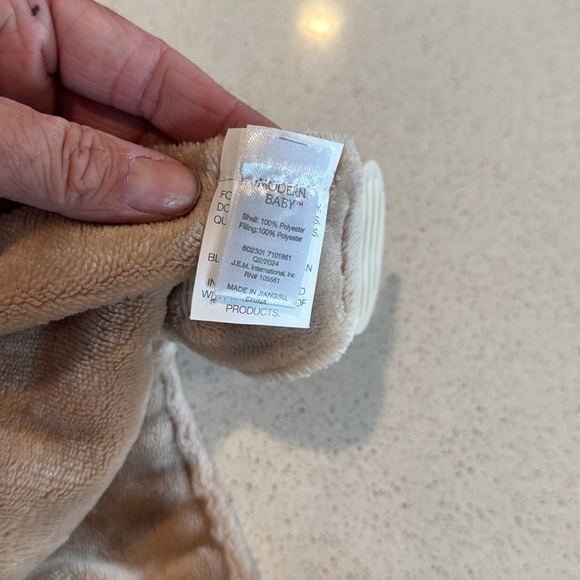 Modern Baby Snuggle Blankie Brown Lion Security Blanket Lovey Activity … - Picture 3 of 7